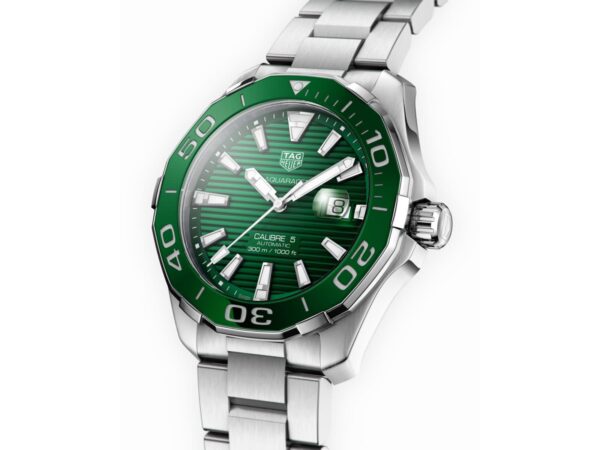 Tag Heuer Aquaracer Green Dial Japanese Master Quality Automatic Mens Watch