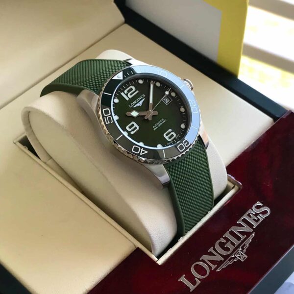 Longines HydroConquest Automatic Green Dial Mens Watch