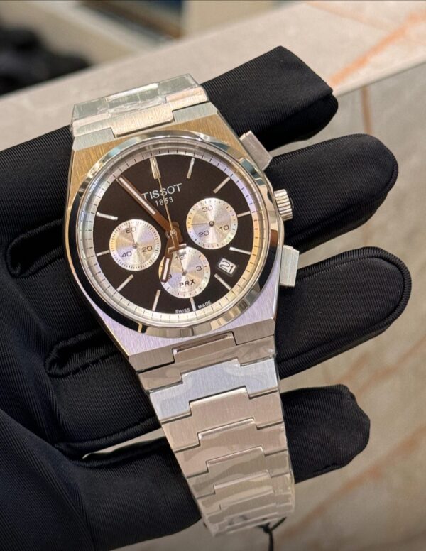 TISSOT PRX CHRONO PREMIUM STAINLESS STEEL Watch 42MM