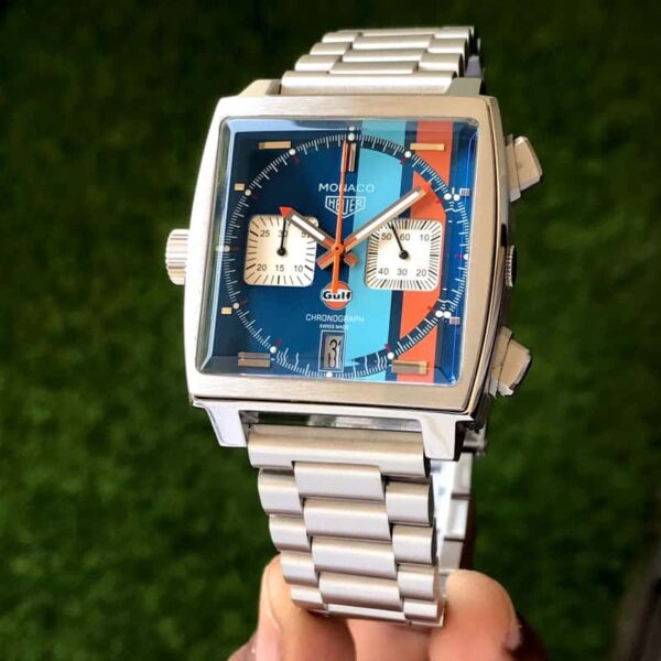 TAG Heuer Carerra Monaco Special Edition Re-Imagines Stainless Steel Mens Watch