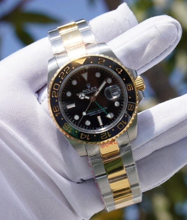 Rolex GMT-Master II 40mm Black Dial Watch Ref# 116713LN