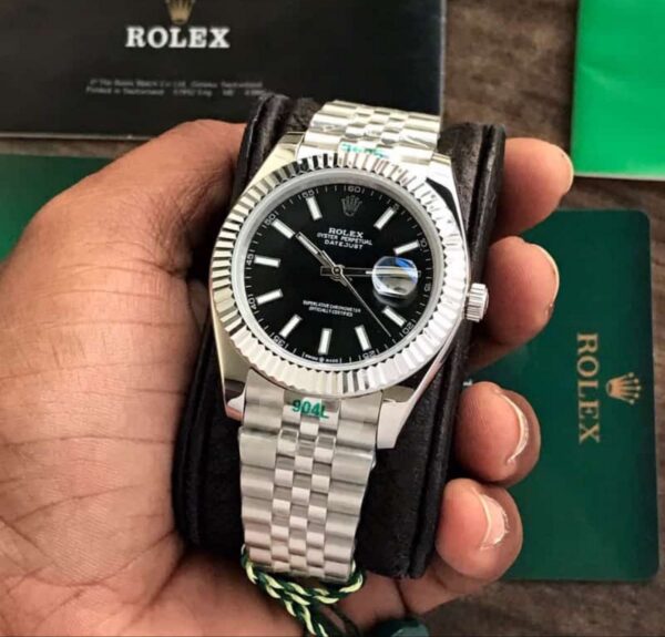 Rolex Datejust 41 Black Dial watch for Men/Unisex