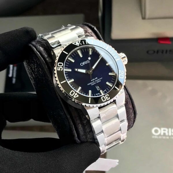 Oris Aquis Date Swiss 1:1 Automatic Silver Blue Men’s Watch