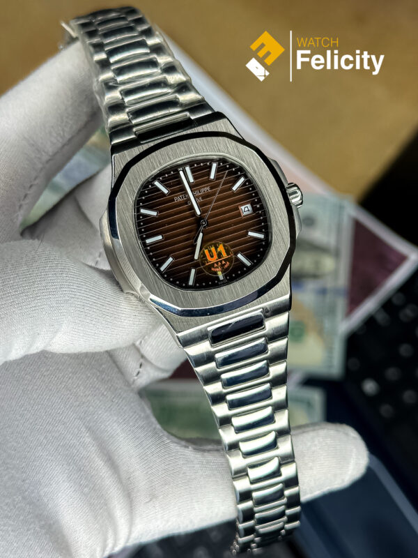 Patek Nautilus MASTER QUALITY  BROWN DAIL AUTOMATIC 40MM WATCH