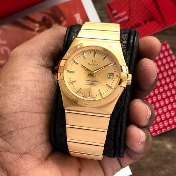 Omega Constellation Full Gold