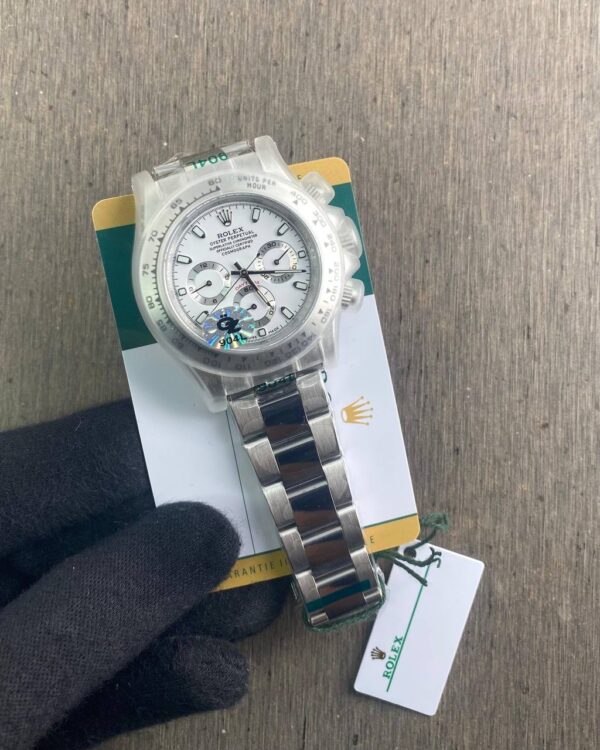 Rolex Daytona White Dial Semi Swiss ETA OZ
