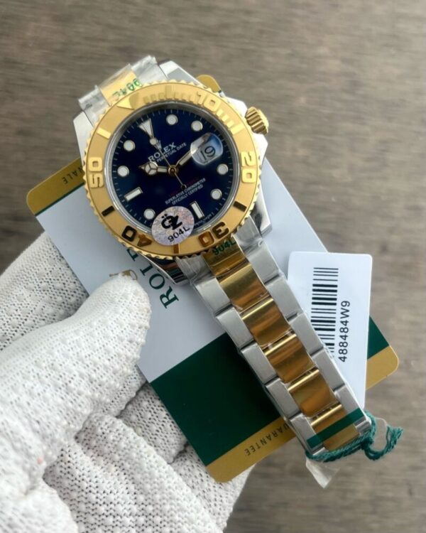 Rolex Yacht Master Two Tone Blue Dial OZ