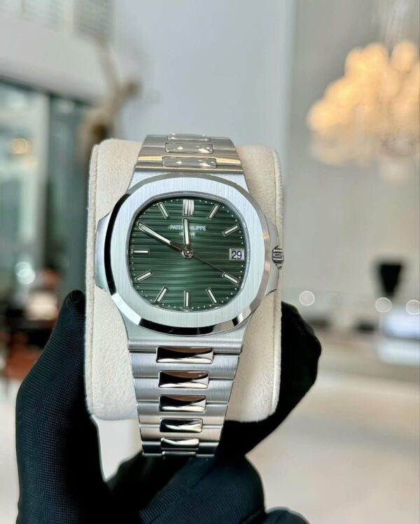 Patek Philippe Nautilus Olive Green Dial 5711/1A-014 Stainless Steel