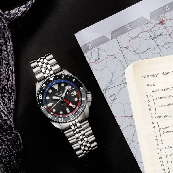 Seiko Sports Automatic GMT 42.5mm Authentic Men’s Watch