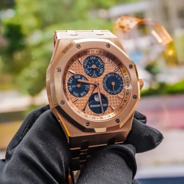 Audemars Piguet Royal Oak 26584OR.OO.1220OR.01 Annual Calendar Dial