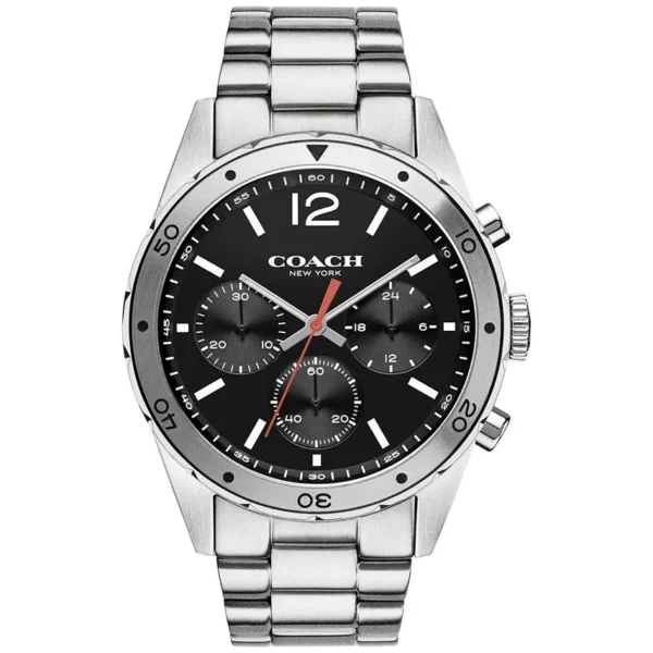 COACH MEN'S CHRONOGRAPH SULLIVAN SPORT STAINLESS STEEL BRACELET WATCH 44MM 14602034 14602084 44mm