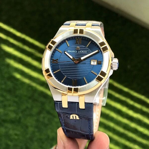MAURICE LACROIX AI1008-PVY11-432-1 Aikon Quartz Watch for Men’s
