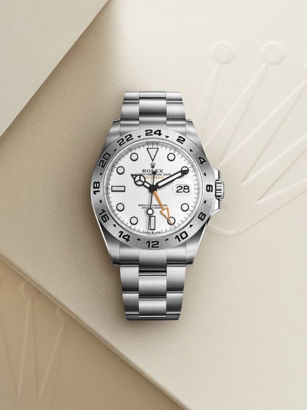 Rolex Explorer || Premiums Automatic Stainless Steel White Dial Mens Watch