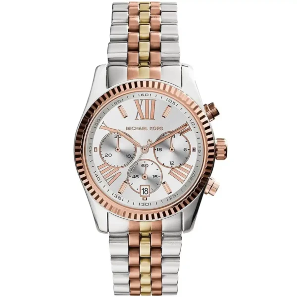 Michael Kors Women’s Quartz Stainless Steel Strap Silver Dial 38mm Watch MK5735