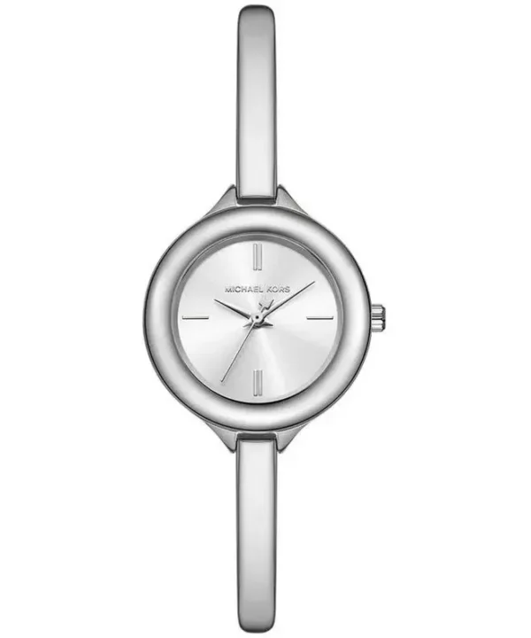Michael Kors Izzy Ladies Silver Tone Bracelet Watch MK4930