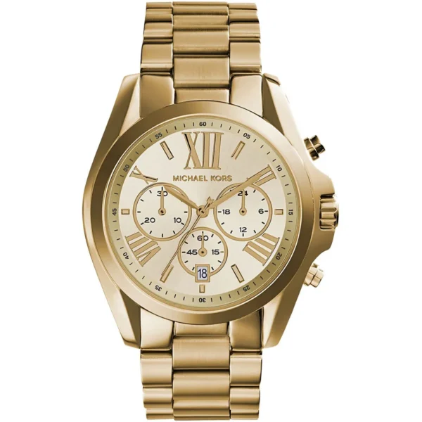 Michael Kors Women's Bradshaw Gold-Toned Chronograph Watch MK5605