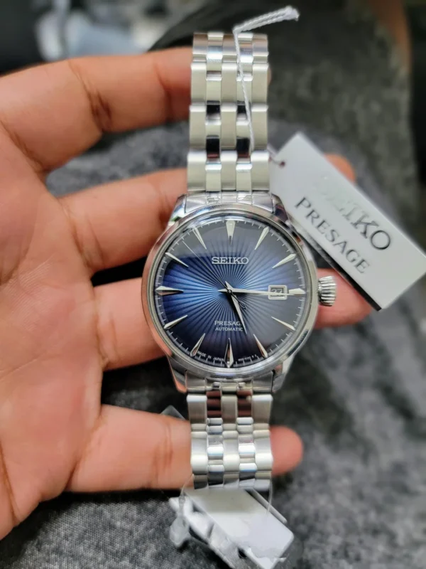 Seiko Presage Automatic SRPB41J1 Blue Moon Cocktail Time
