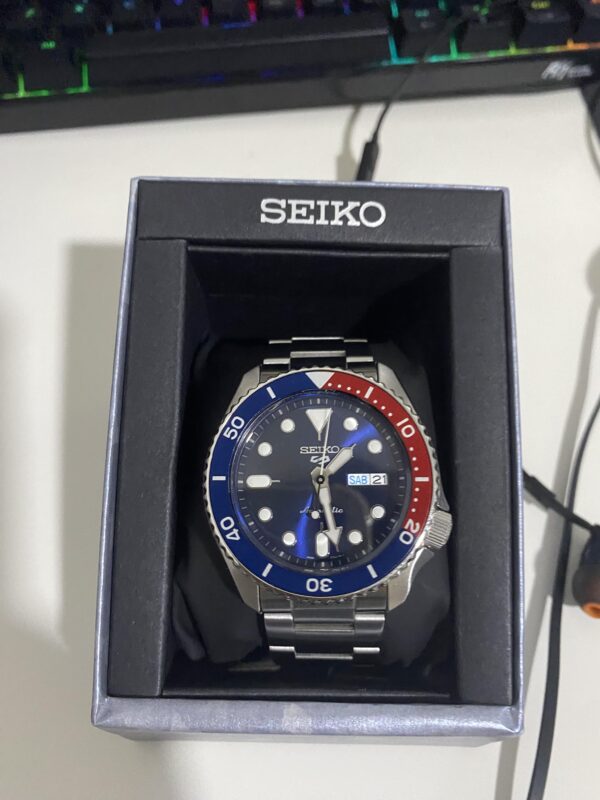 Seiko 5 Sports Blue Automatic Watch SRPD53K1