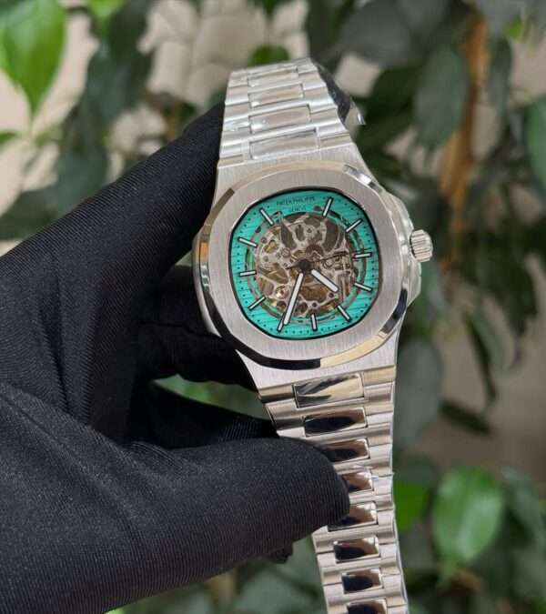 Patek Philippe Nautilus Skeleton Style – Tiffany Blue Dial
