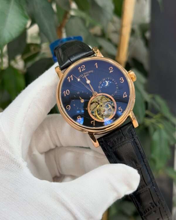 Patek Philippe Grand Complications Tourbillon Style – Blue Dial & Rose Gold