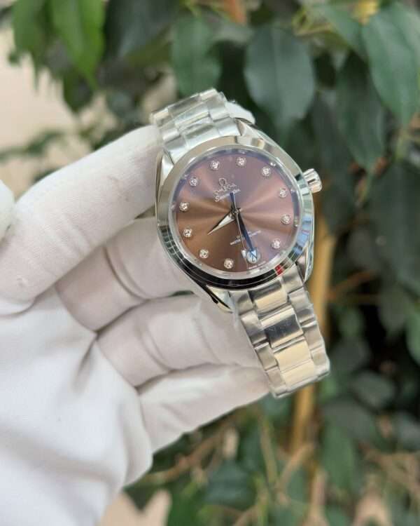 Omega Seamaster Aqua Terra Style – Brown Dial & Diamond Markers