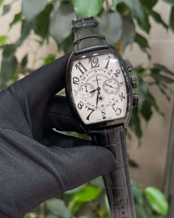 Franck Muller Vanguard Classical Chronograph Style – White Dial