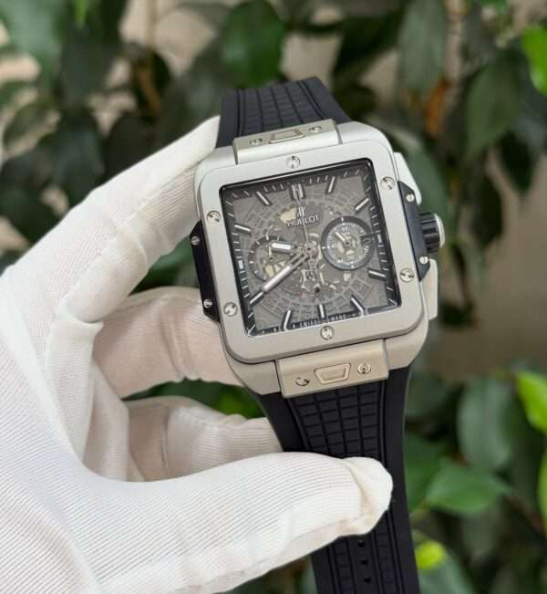 Hublot Square Bang Unico Titanium Style – Skeleton Dial