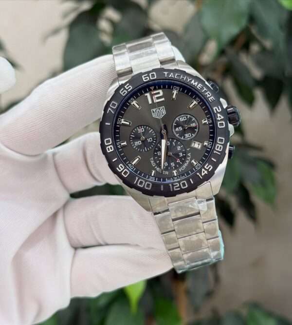 TAG Heuer Formula 1 Chronograph Style – Grey Dial & Steel Bracelet