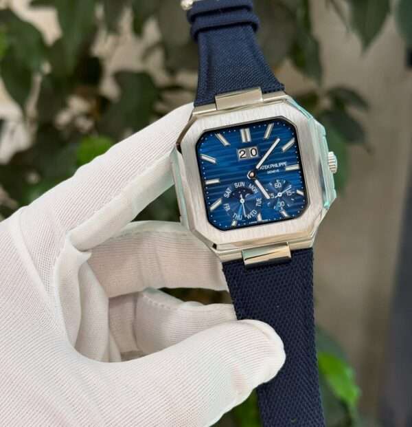Patek Philippe 5960 Style – Blue Annual Calendar Chronograph