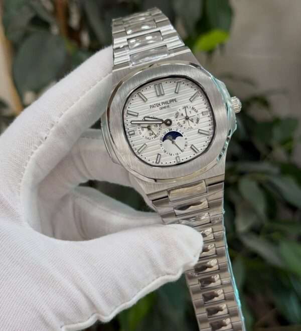 Patek Philippe Nautilus 5726/1A-010 Style – White Dial Annual Calendar