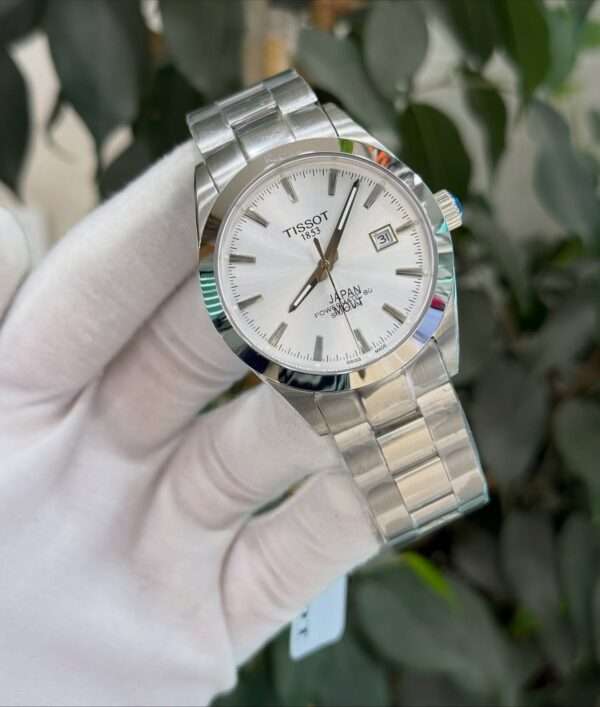Tissot Gentleman Powermatic 80 Style – Silver Dial & Stainless Steel Bracelet