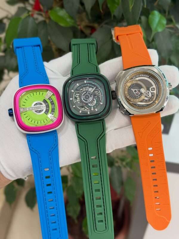 SEVENFRIDAY Chromatic Collection – Blue, Green & Orange