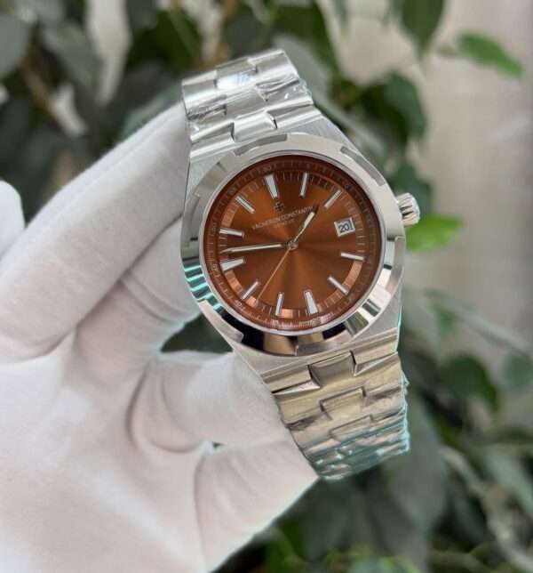 Vacheron Constantin Overseas Style – Brown Dial & Stainless Steel Bracelet