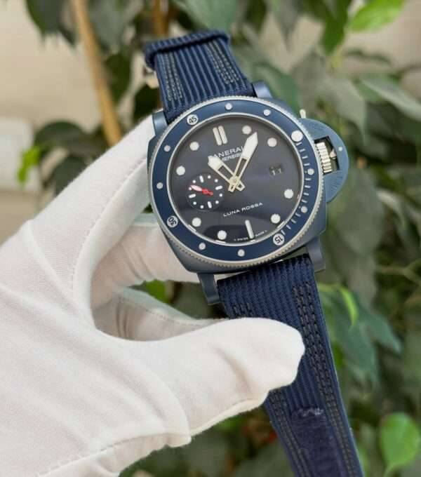 Panerai Submersible Luna Rossa Style – Blue Dial & Blue Bezel