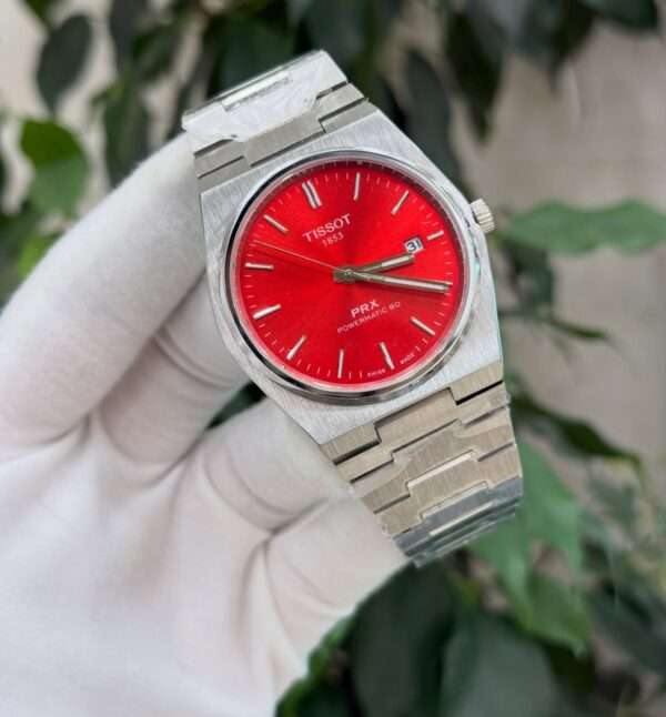 Tissot PRX Powermatic 80 Style – Red Dial