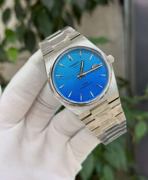 Tissot PRX Powermatic 80 Style – Blue Textured Dial