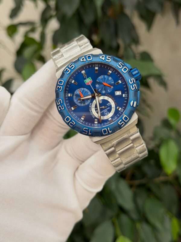 TAG Heuer Formula 1 Chronograph Style – Blue Dial & Blue Bezel