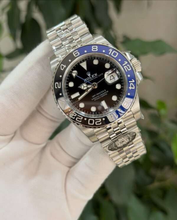 Rolex GMT-Master II 126710BLNR Style – Black Dial & Blue/Black Bezel