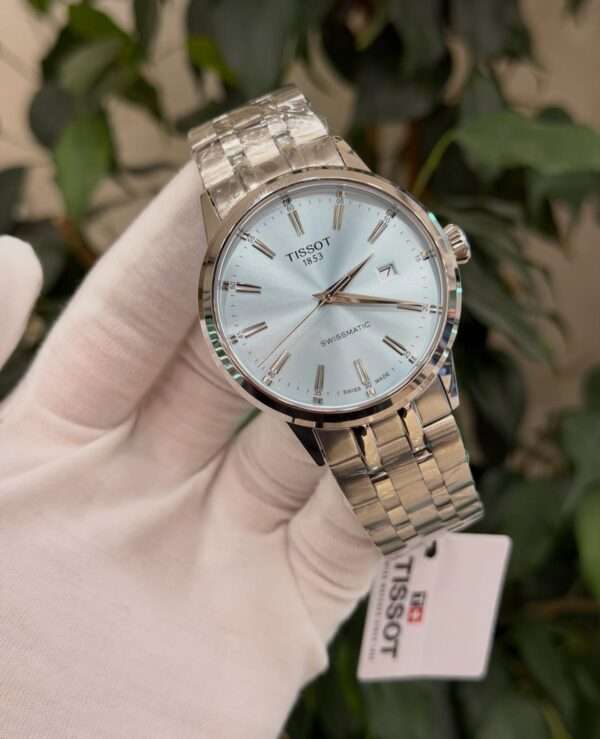 Tissot Everytime Swissmatic 40mm – Silver Dial & Stainless Steel Bracelet