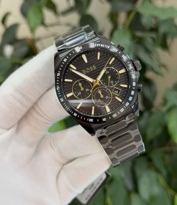 BOSS Hero 2.0 Chronograph 1514269 – Black Dial & Gold Accents