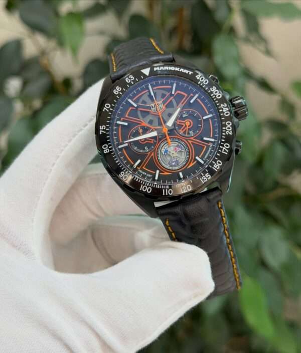TAG Heuer Carrera Heuer 02T Tourbillon Style – Black & Orange