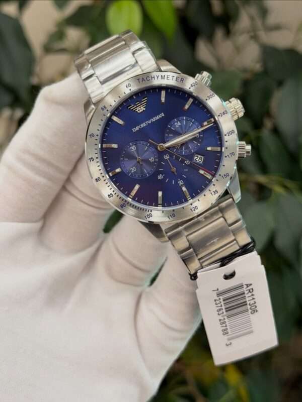 Emporio Armani Mario Chronograph AR11306 – Blue Dial