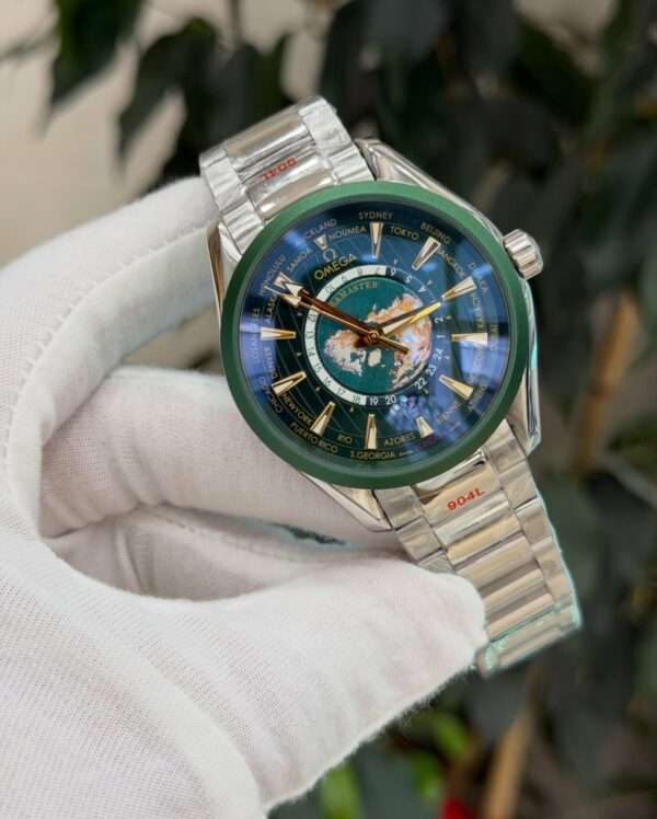 Omega Seamaster Aqua Terra Worldtimer Style – Green & Blue Dial