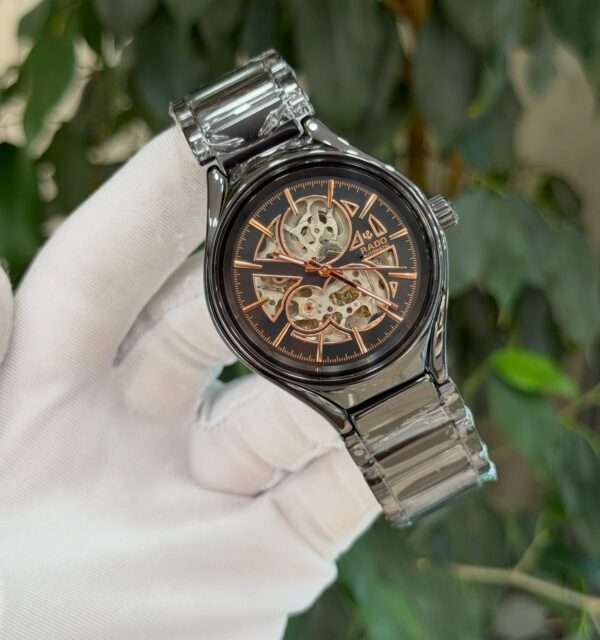 Rado Open Heart Automatic Style – Black & Rose Gold Dial