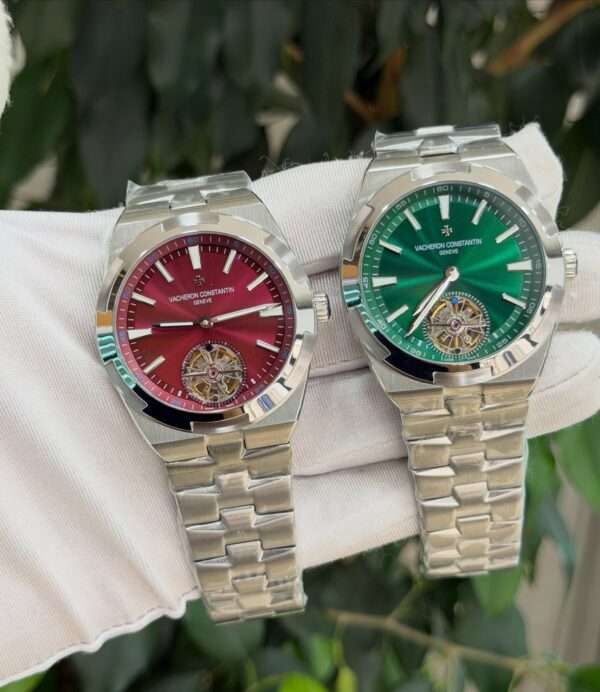 Vacheron Constantin Overseas Tourbillon Style – Red & Green Dial