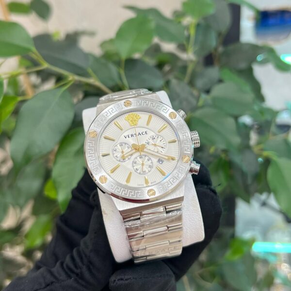 Versace Chronograph – White Dial