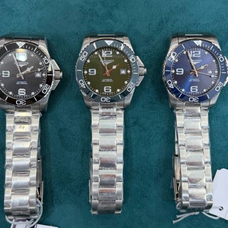 Longines HydroConquest Style – Blue Dial & Stainless-Steel Bracelet