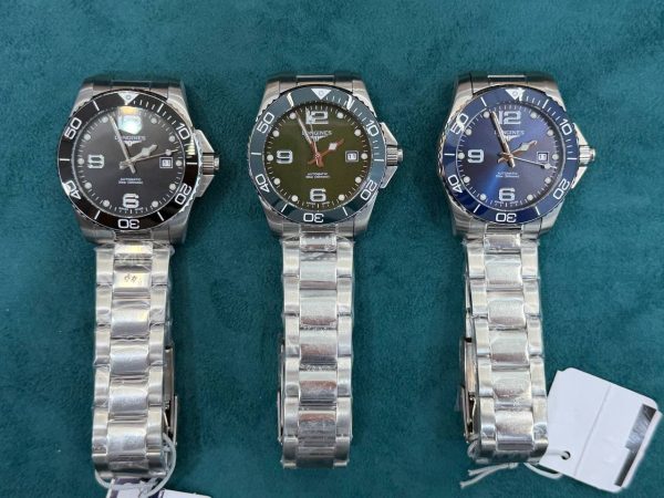 Longines HydroConquest Style – Blue Dial & Stainless-Steel Bracelet